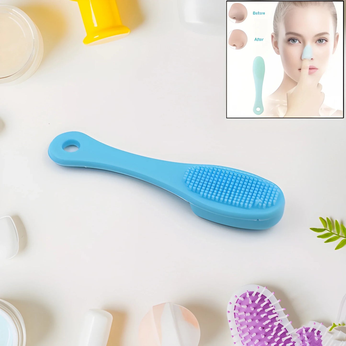Silicone Facial Cleansing Brush - Health & Personal Care
