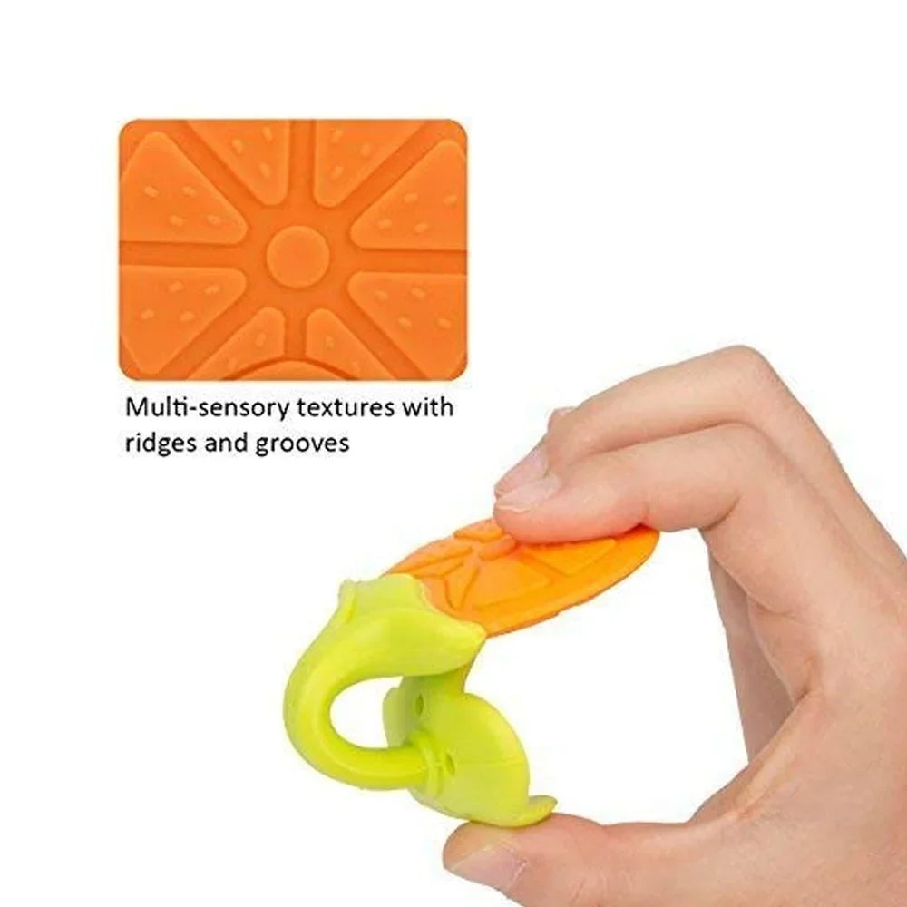 Best silicone fruit shape baby teether - teethers | 2025 | fast shipping