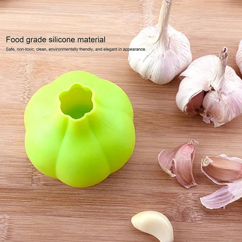 Silicone Ginger Garlic Manual Peeler - Kitchen Tool