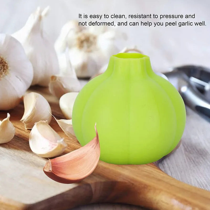 Silicone Ginger Garlic Manual Peeler - Kitchen Tool