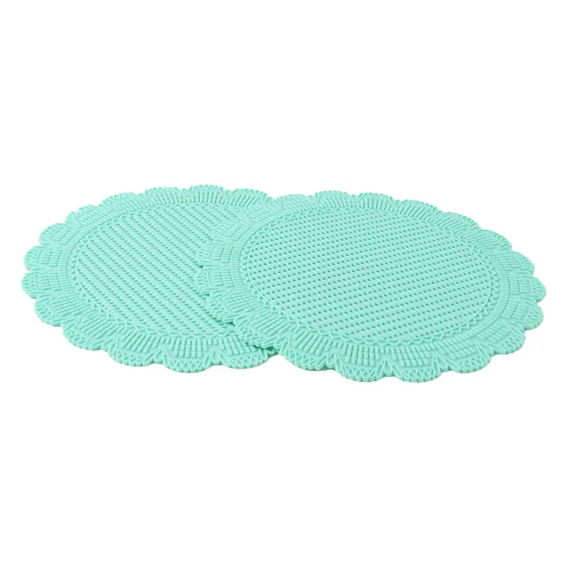 Best silicone round heat resistant mat (2 pc set) - trivets | 2025 | fast shipping