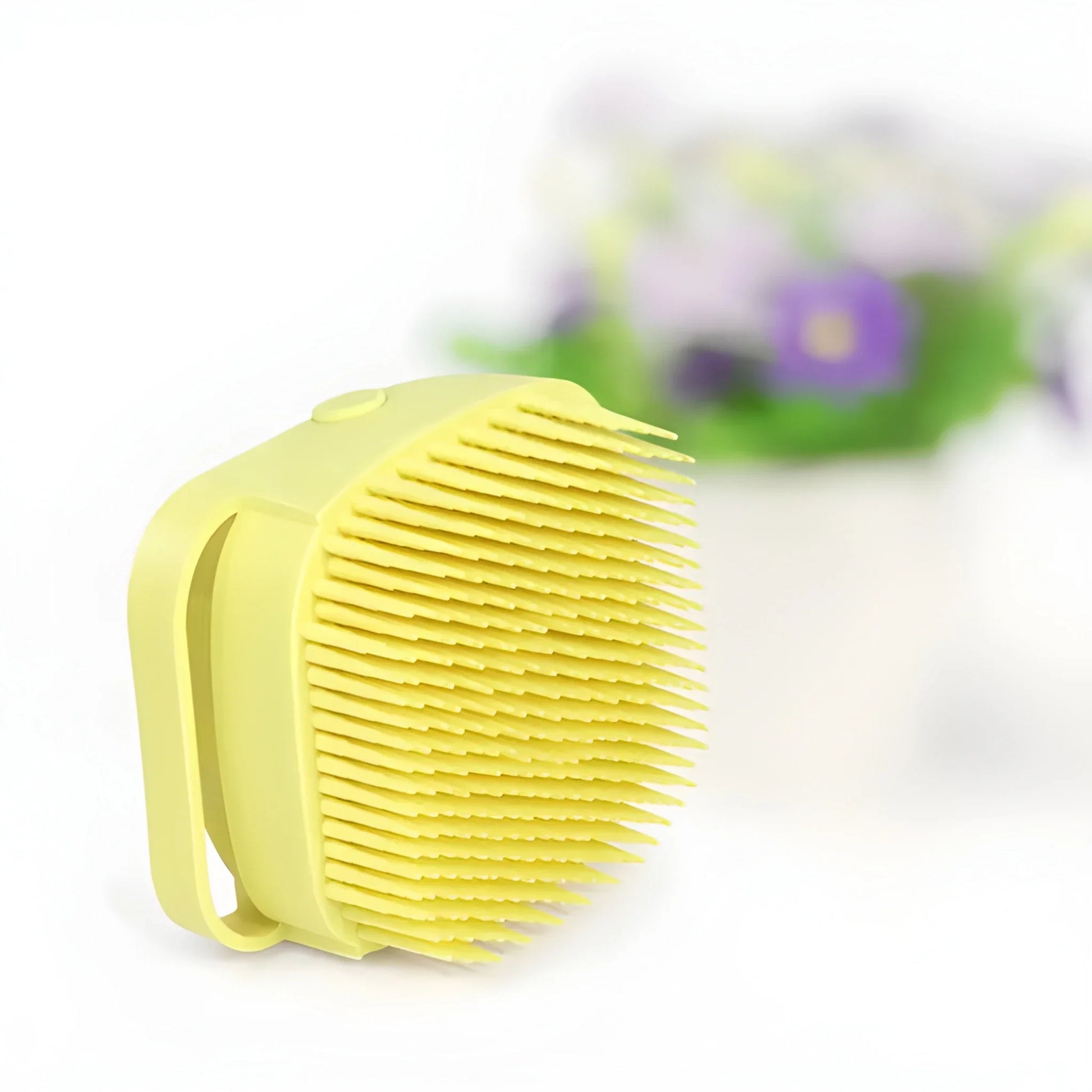 Silicone Soap-Dispensing Bath Brush - Health & Personal Care