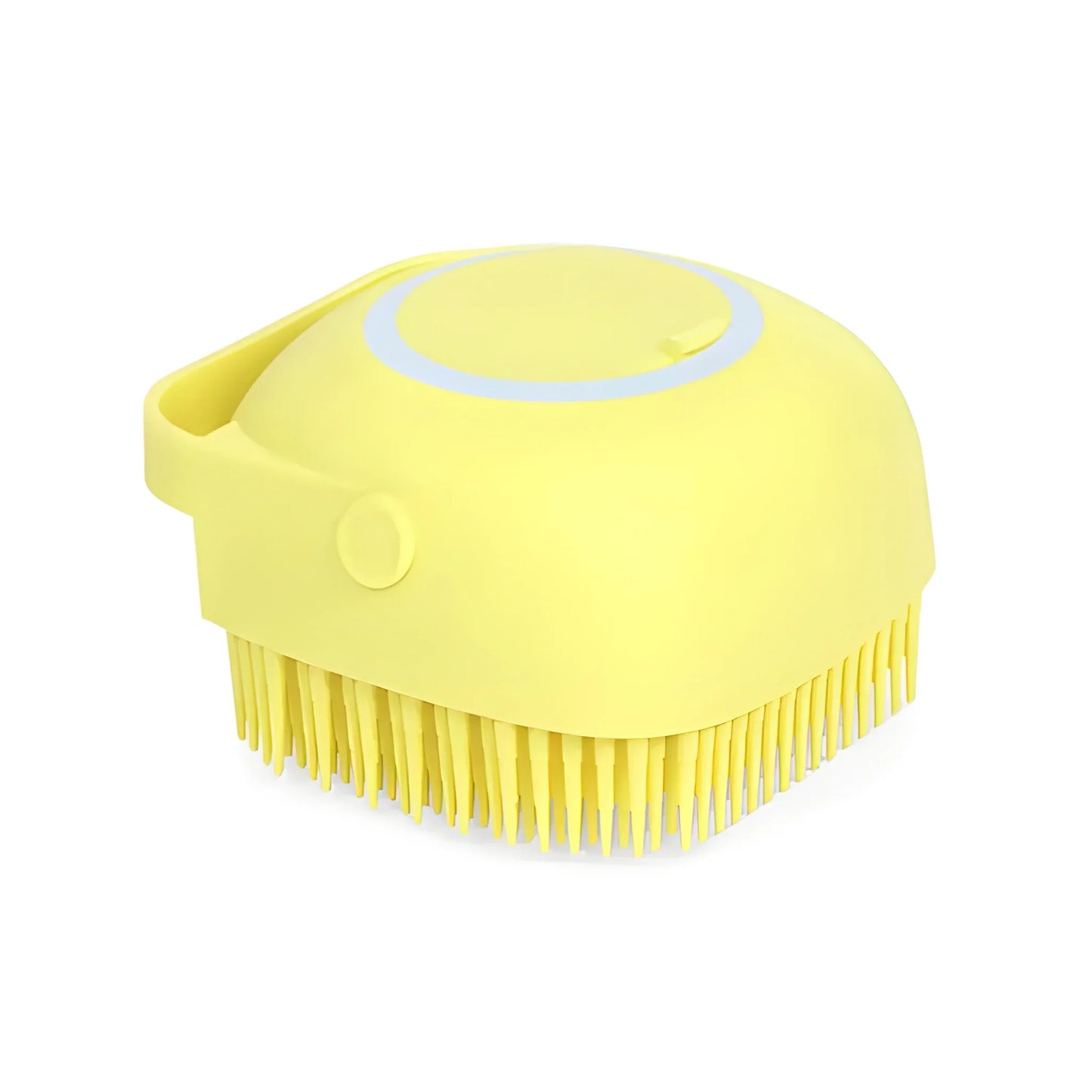 Silicone Soap-Dispensing Bath Brush - Health & Personal Care