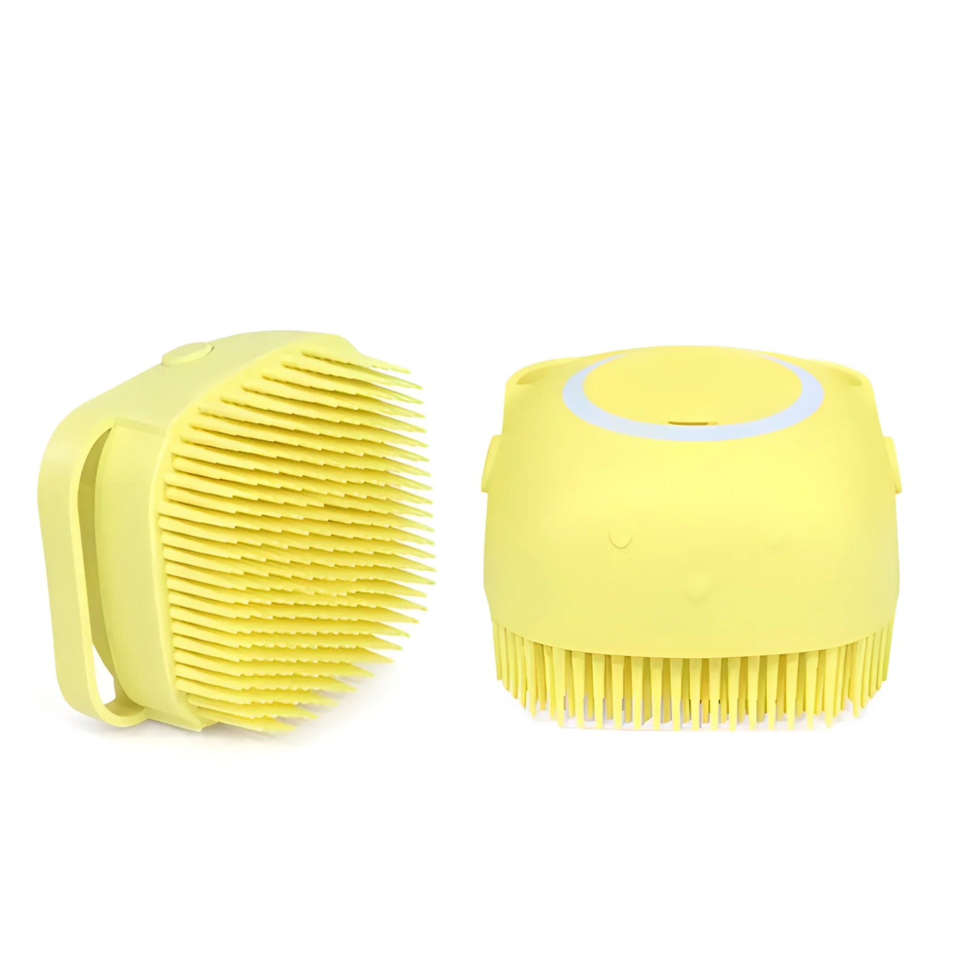 Silicone Soap-Dispensing Bath Brush - Health & Personal Care