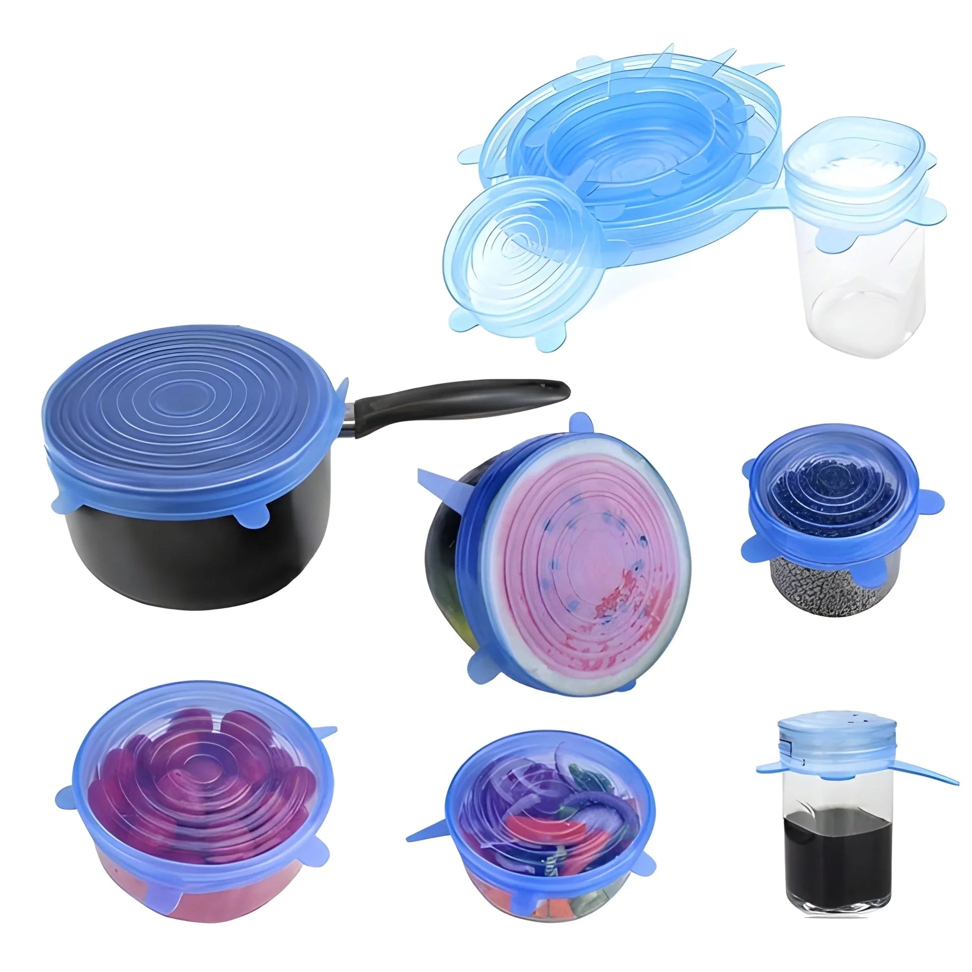 Best silicone stretch lids reuseable - 2025 | fast shipping
