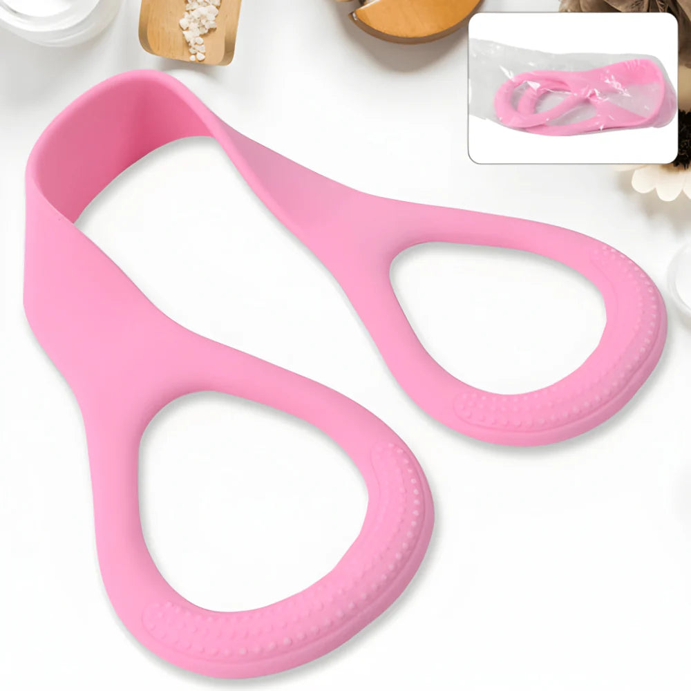 Silicone Yoga Resistance Band - Sports Fitness & Outdoors