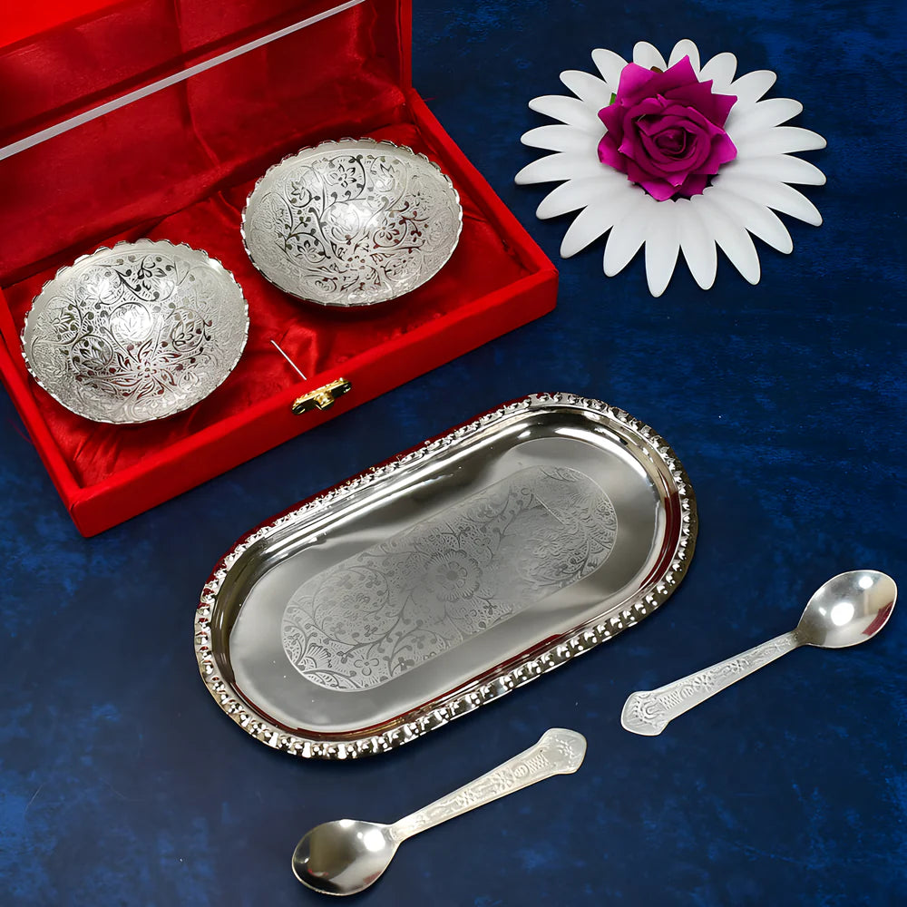 Best silver plated bowl set - flatware sets | 2025 | fast shipping