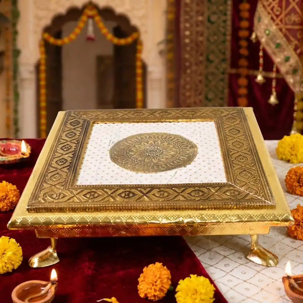 Best silver - square pooja chowki - religious altars | 2026 | fast shipping
