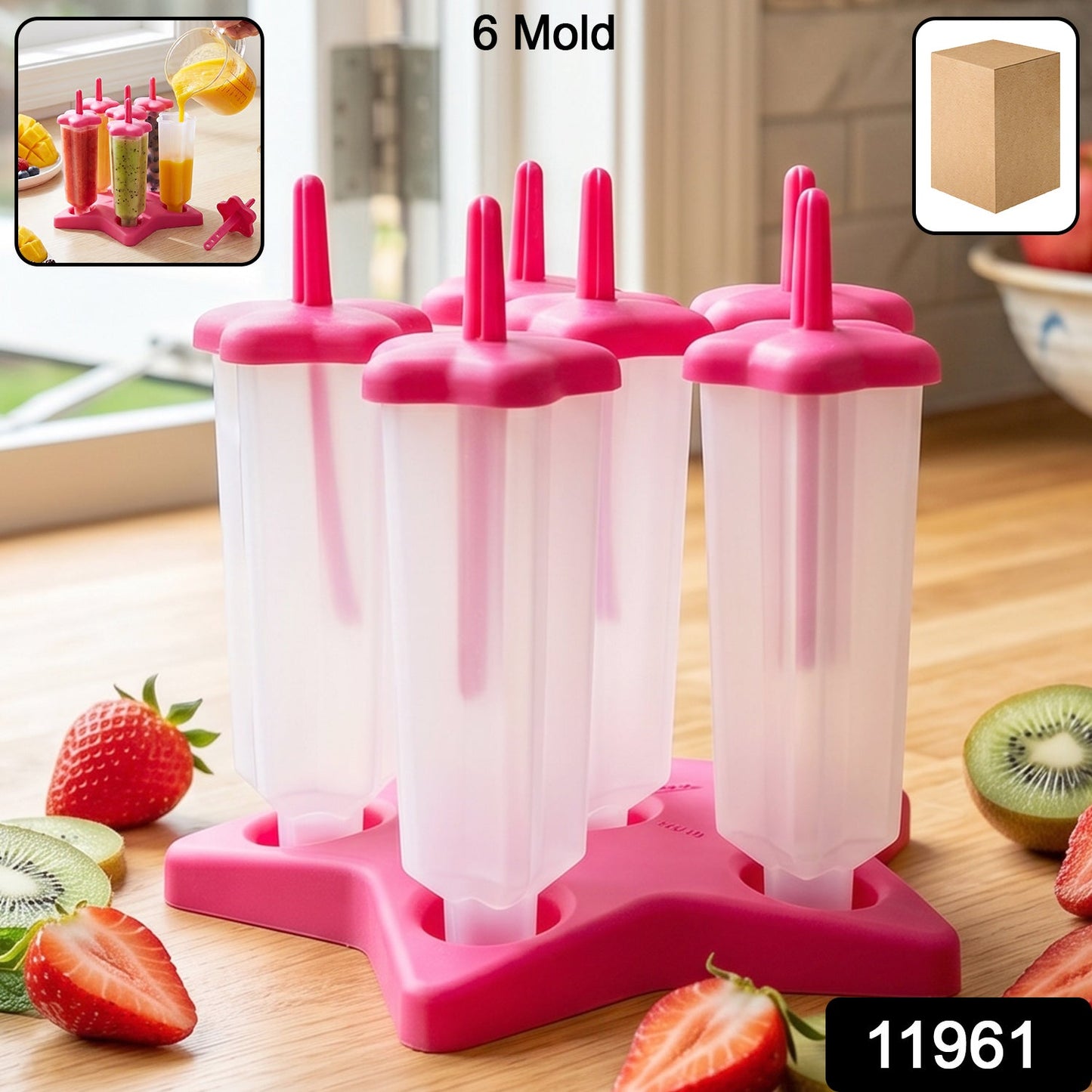 BPA-Free Ice Pop Molds