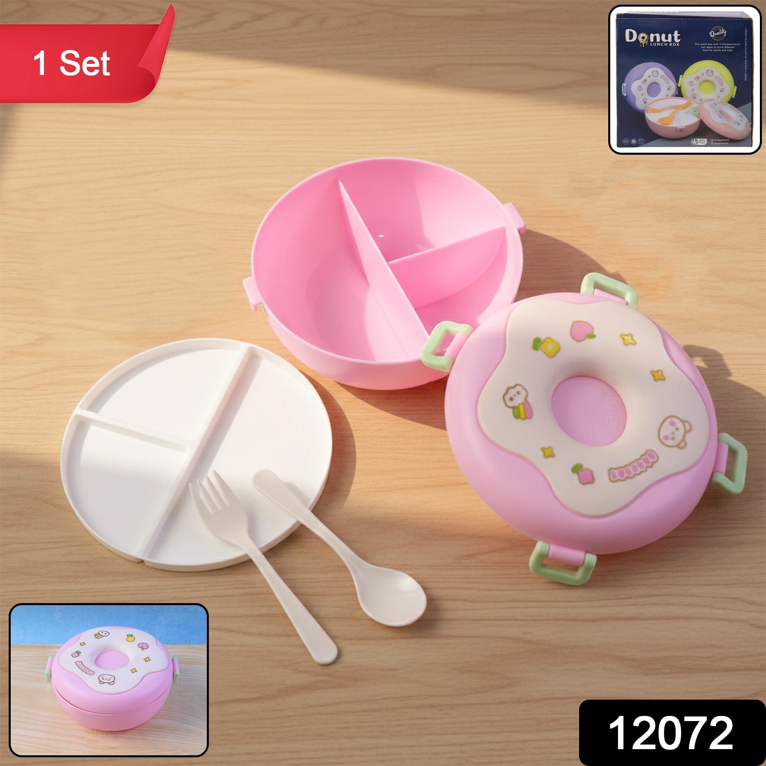 Donut Kids Lunch Box