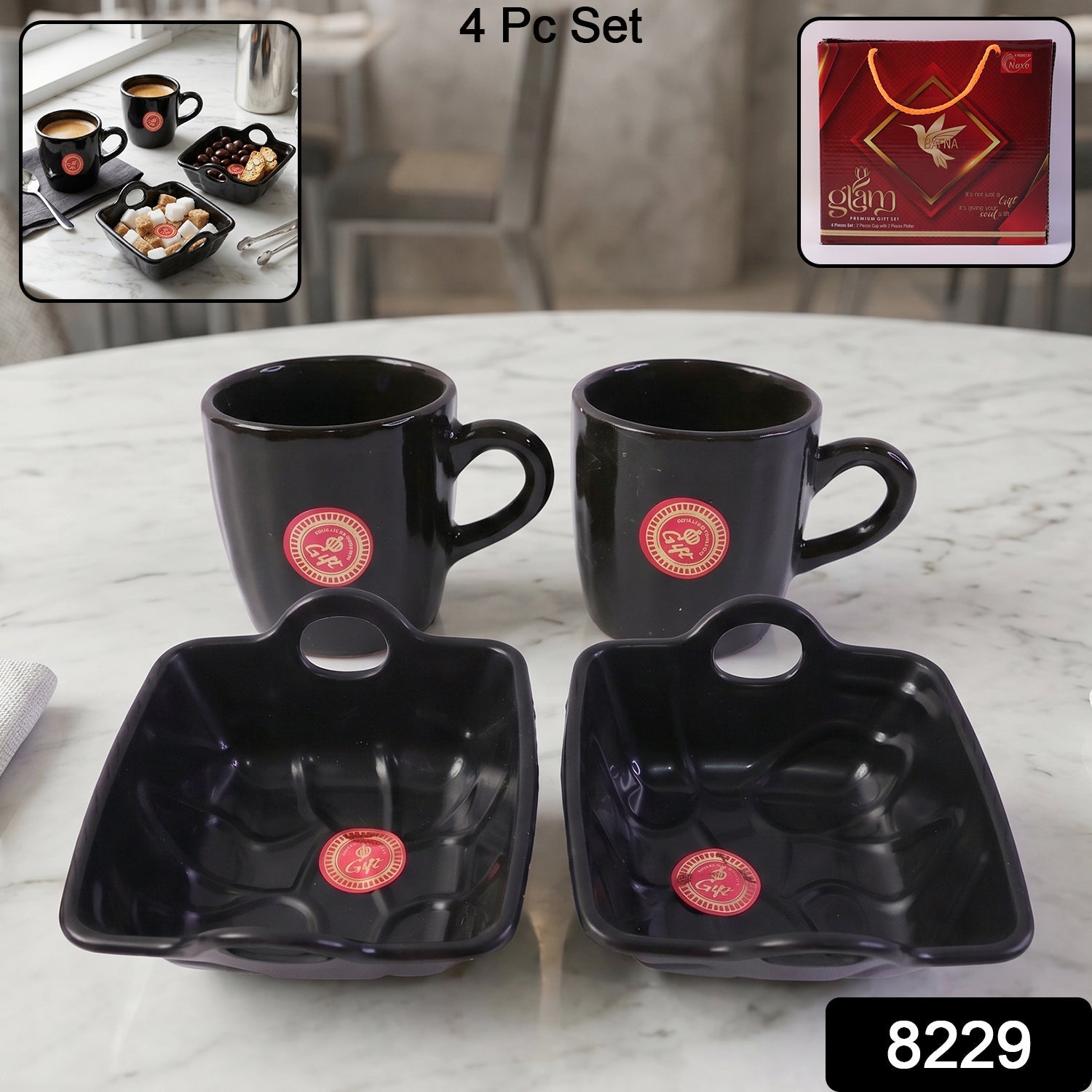 Elegant Ceramic Cup Mug Set
