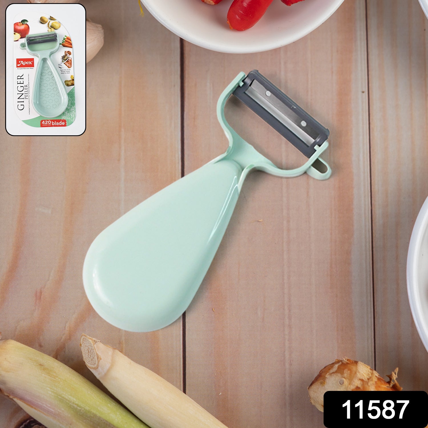 Ginger Peeler with Grater