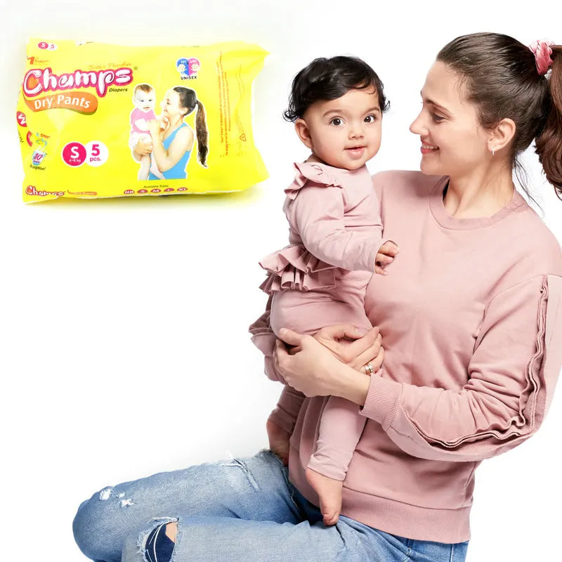 Best small champs diaper pants- (s5 pcs) pull-up diapers | 2025 | fast shipping