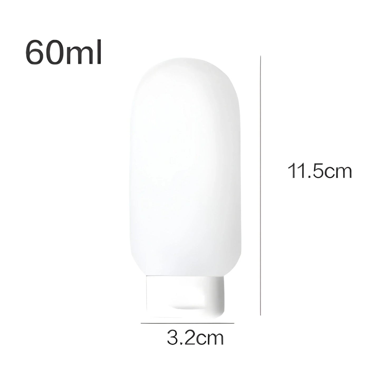 Small Plastic Travel Bottle Set - Home Improvement