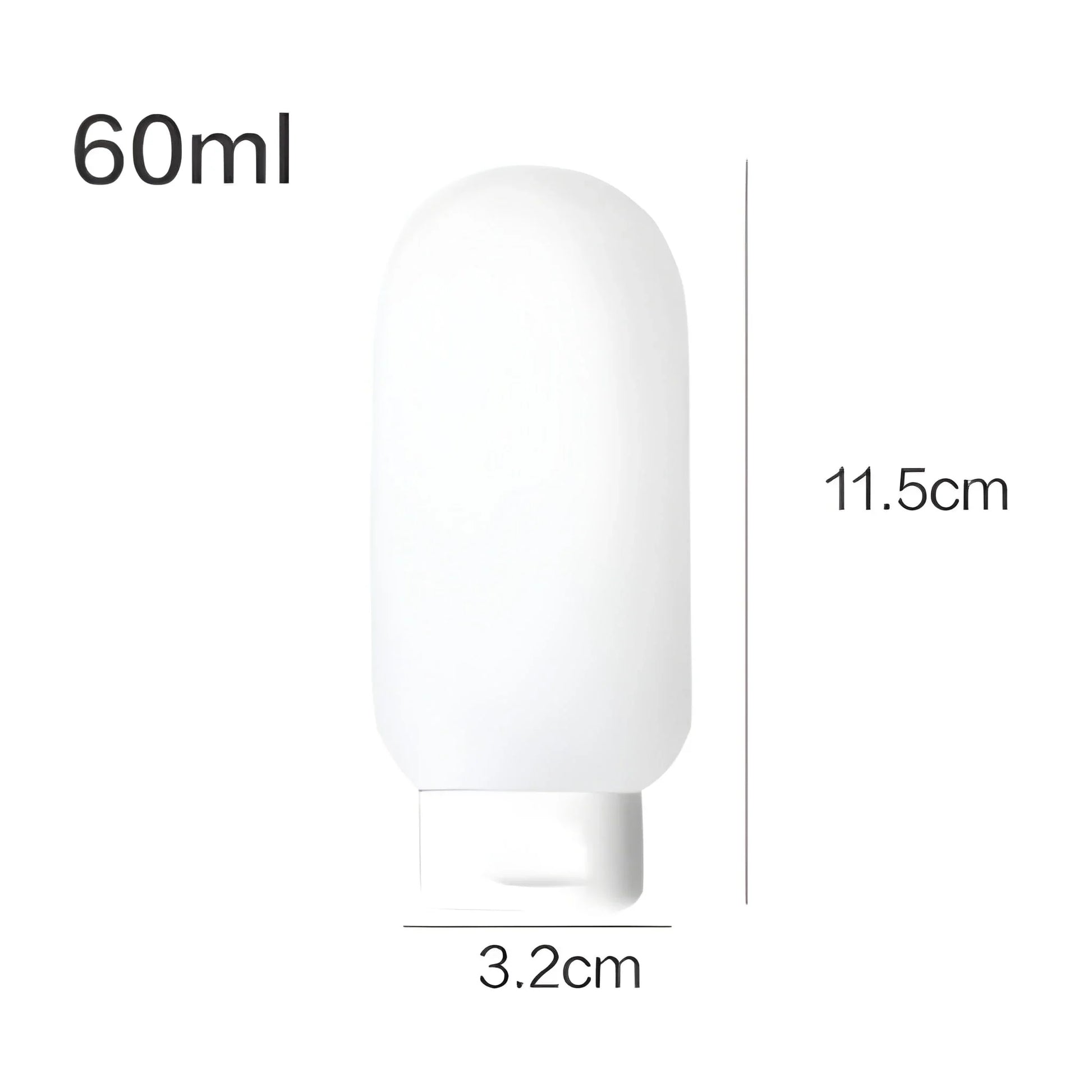 Small Plastic Travel Bottle Set - Home Improvement