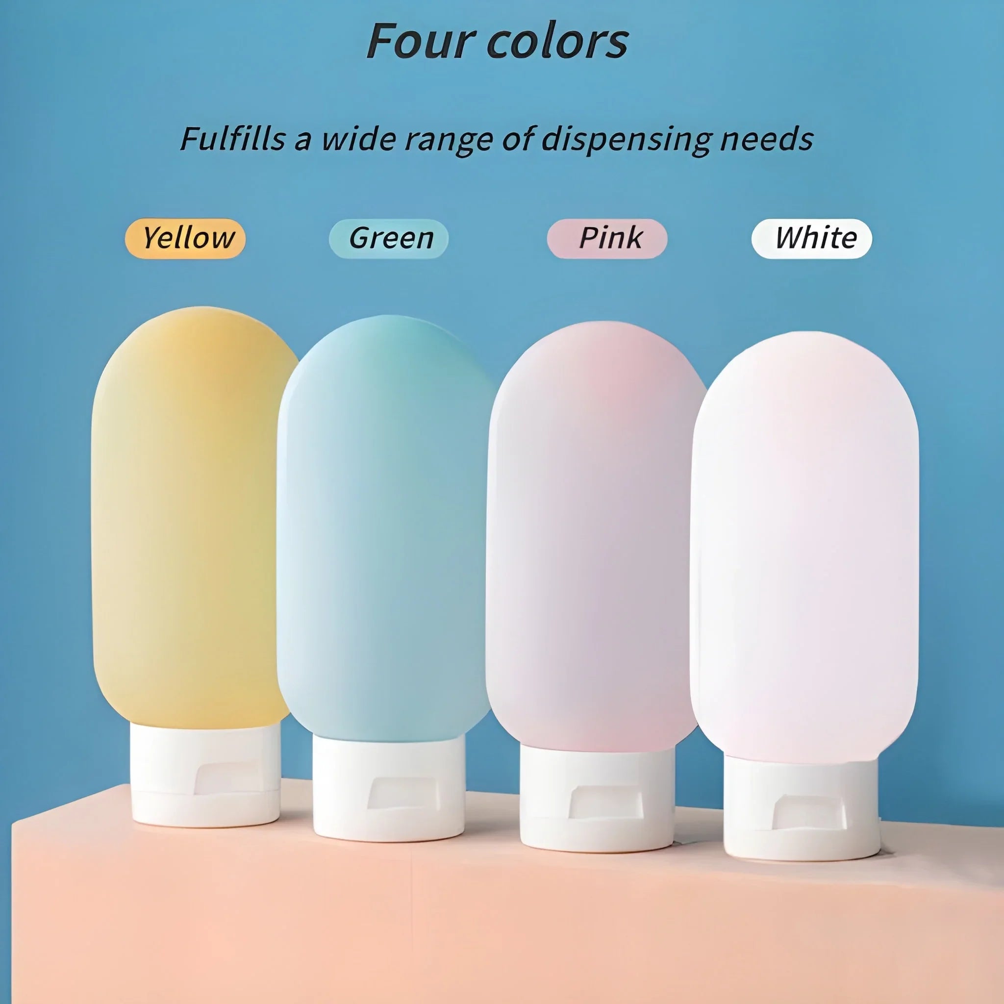 Small Plastic Travel Bottle Set - Home Improvement