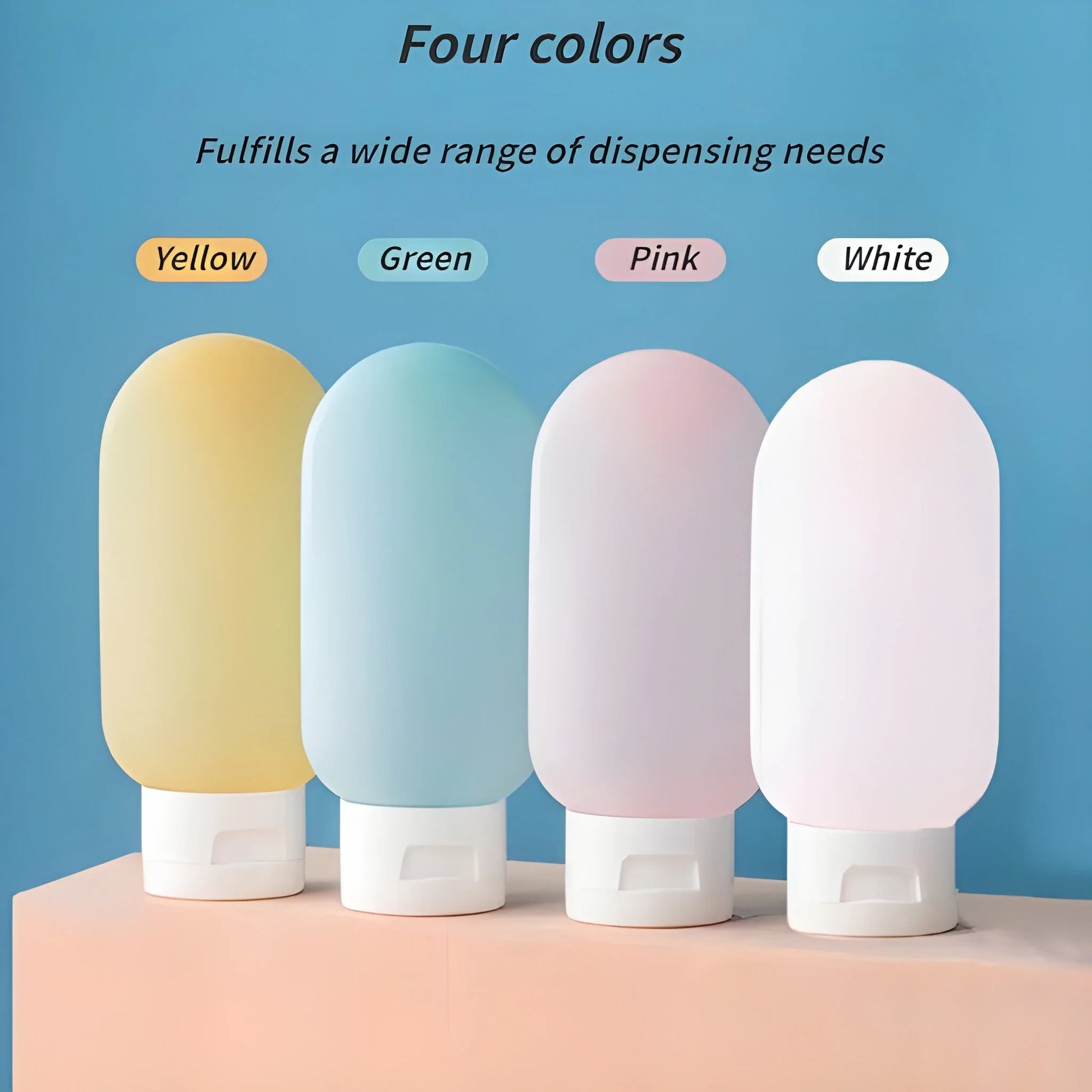 Small Plastic Travel Bottle Set - Home Improvement