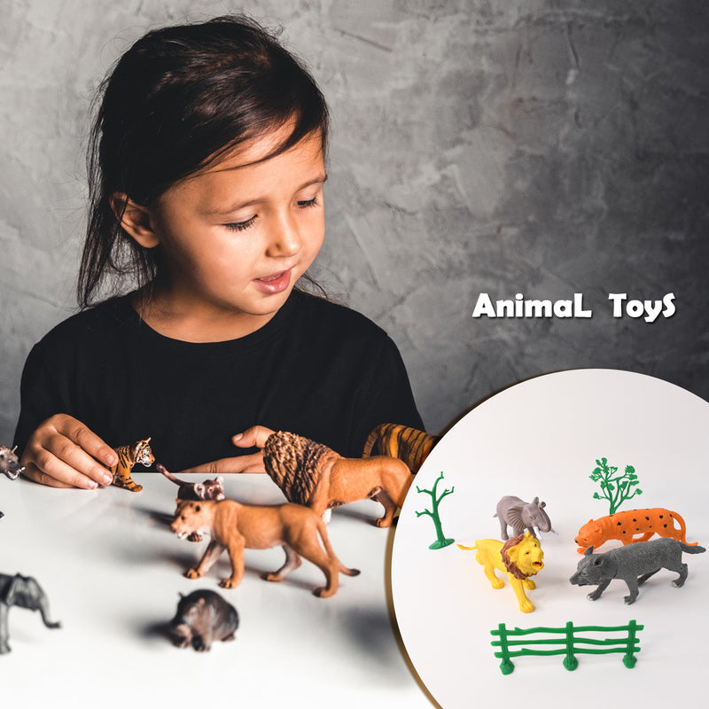 Best small wild animal set for kids (4 pcs) - figures | 2025 | fast shipping