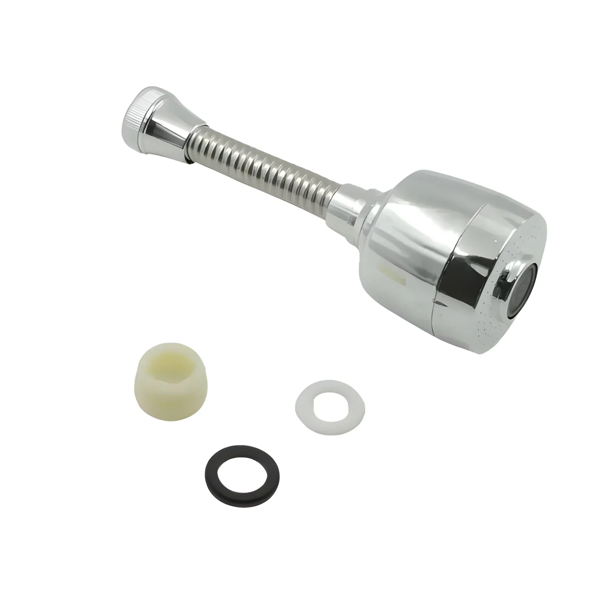 Smart faucet turbo-sprinkler chrome sprayer head with washers included