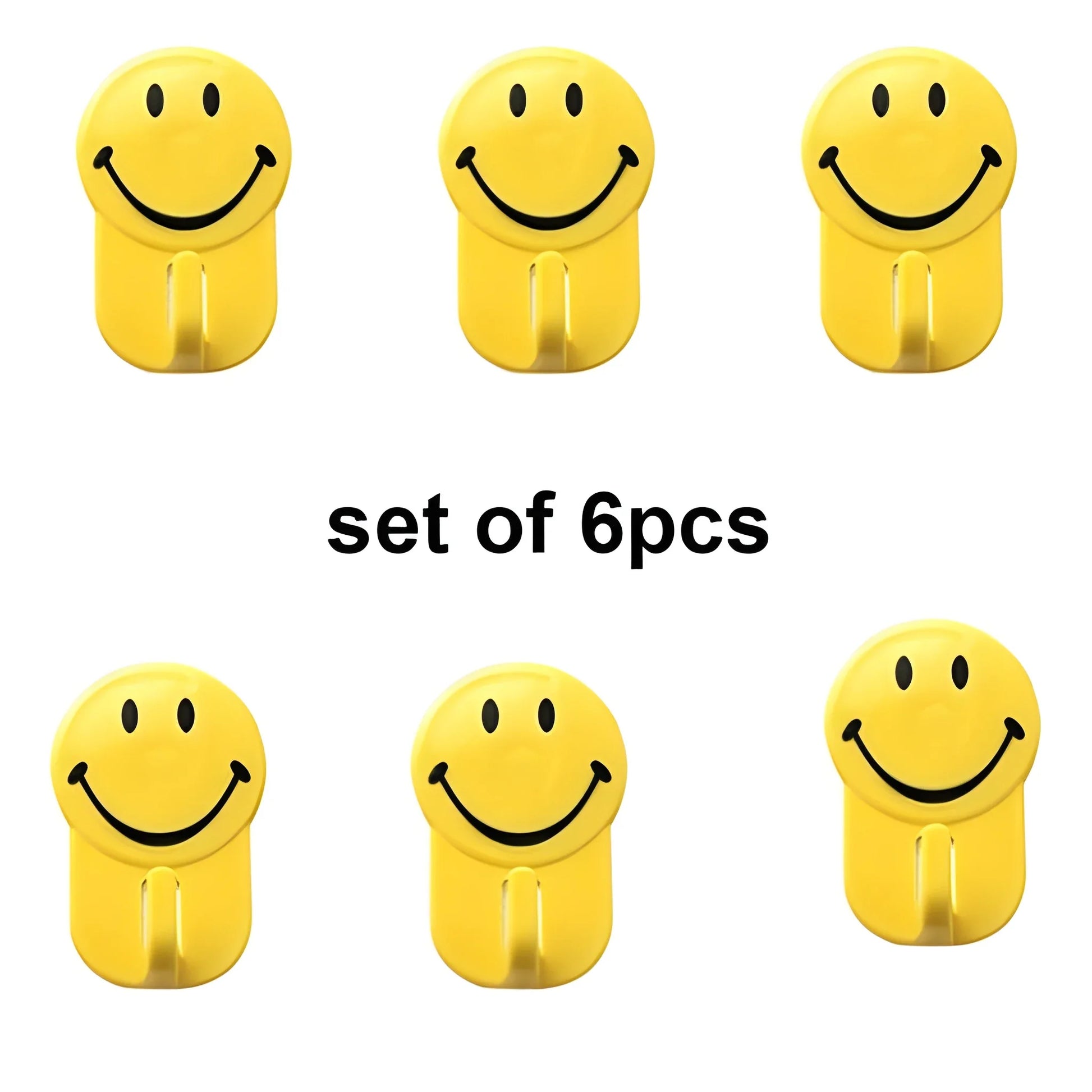 Best smiley face adhesive hooks - utility | 2025 | fast shipping