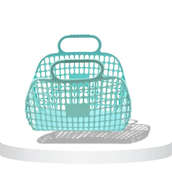 Smiley Foldable Grocery Bag – 1 Pc - Home & Kitchen