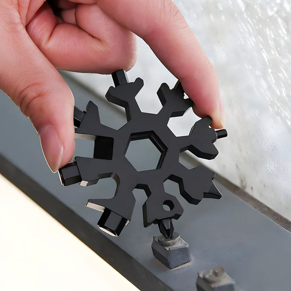 Best snowflake multi-tool keychain - winter sports & activities | 2025 | fast shipping