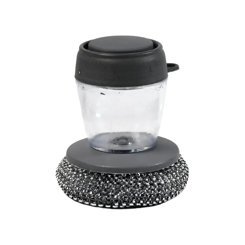 Soap Dispensing Palm Brush Washing Liquid - Home Improvement