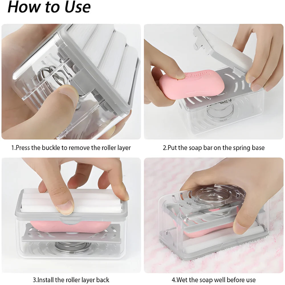 Soap Roller with Case - Home & Kitchen