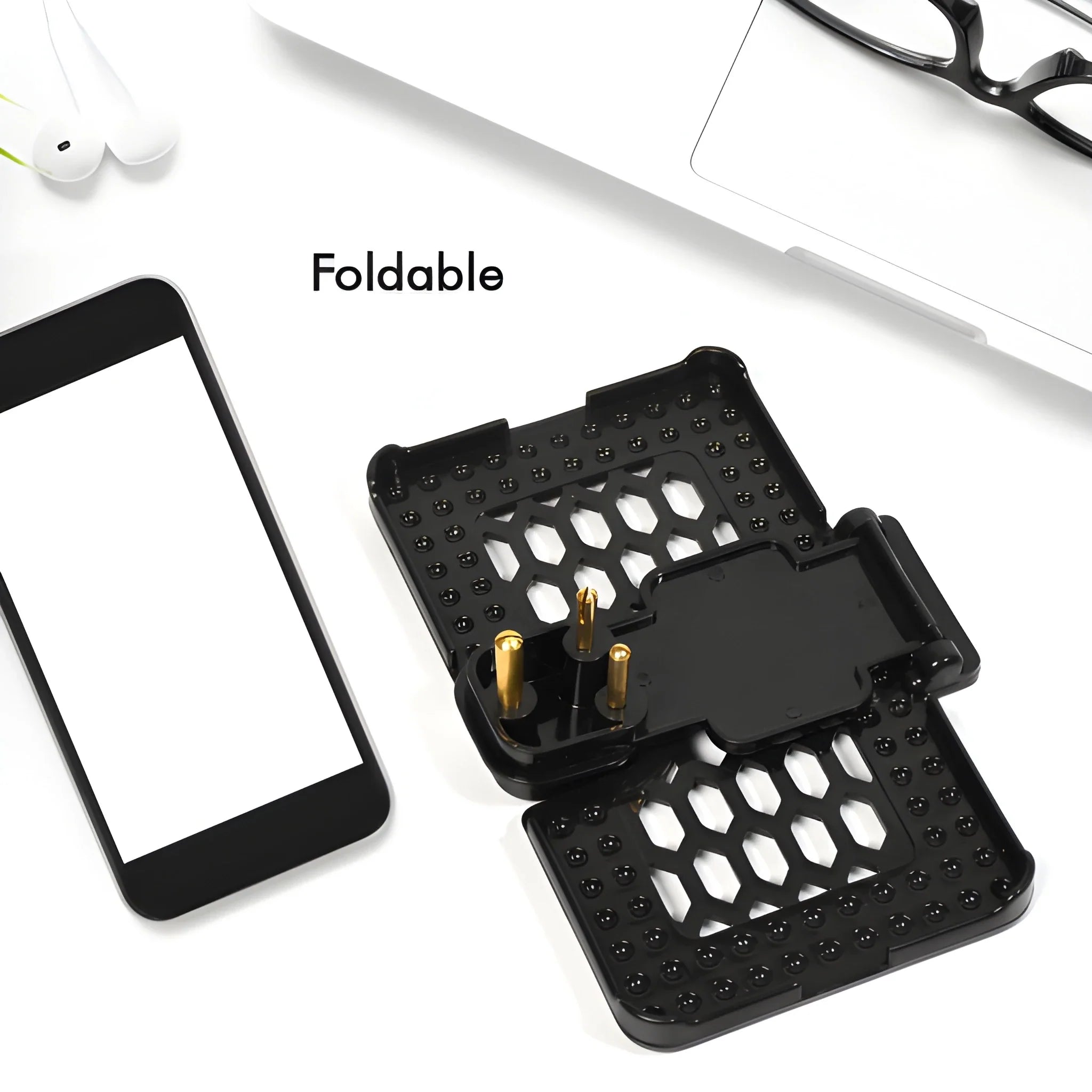 Socket-Mounted Phone Charging Stand - mobile accessories