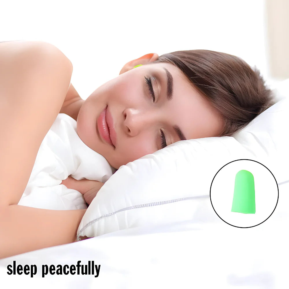 Soft Foam Earplugs Set - Health & Personal Care