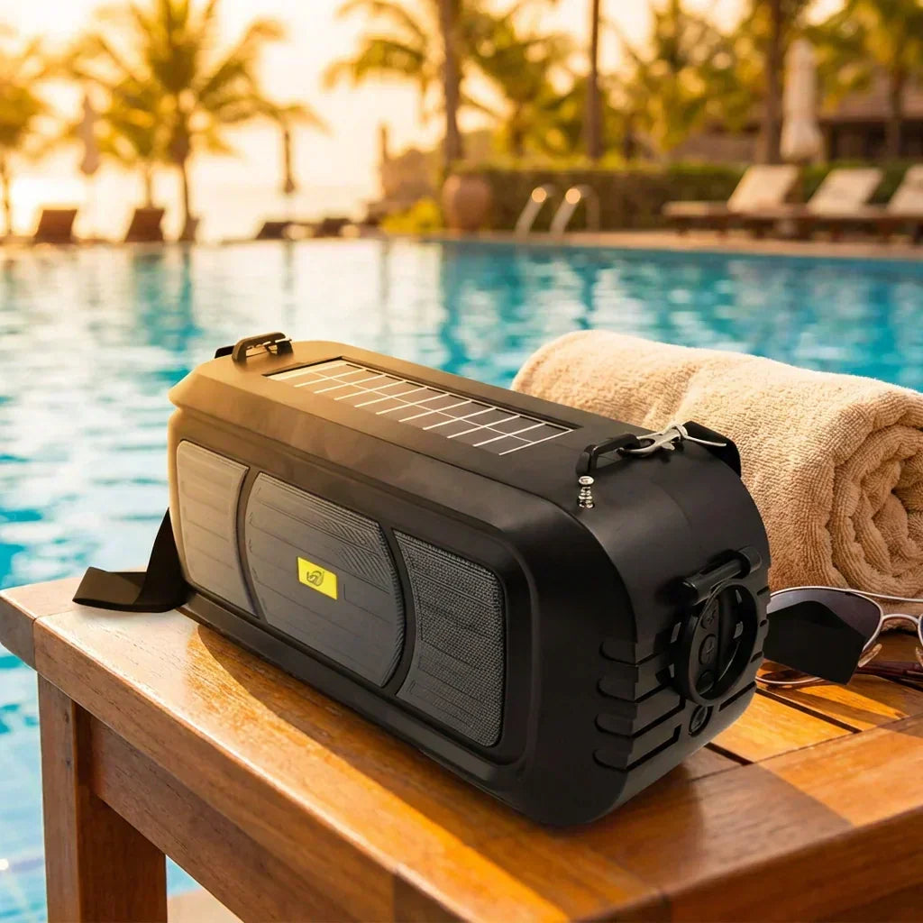 Best solar bluetooth speaker with mic - speakers | 2026 | fast shipping