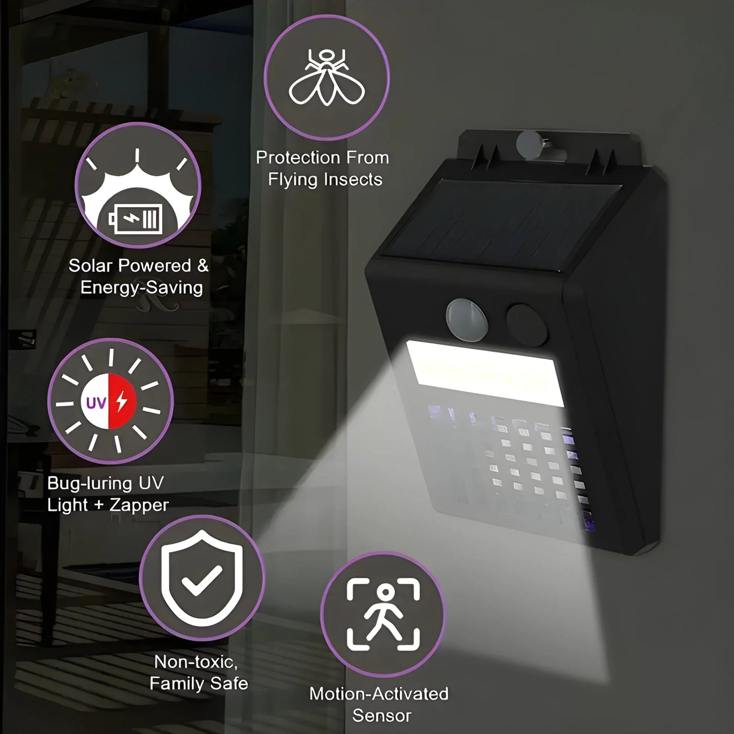 Best solar bug zapper & light - fly swatters | 2025 | fast shipping