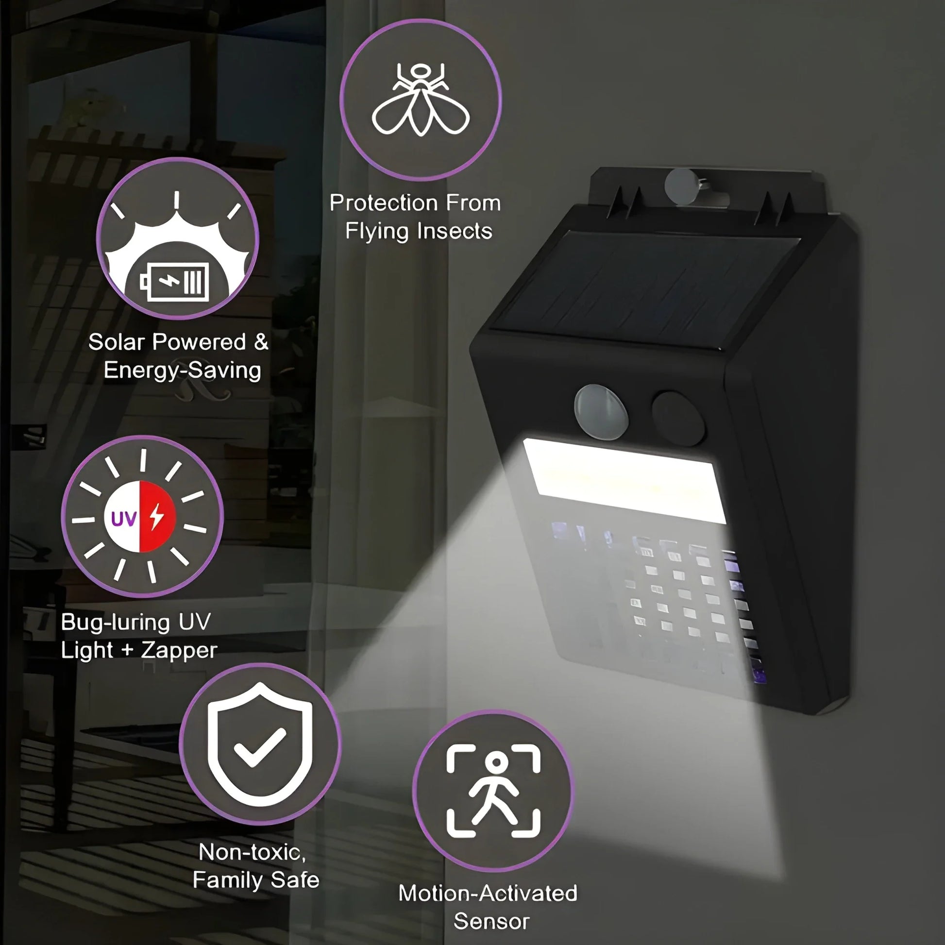 Best solar bug zapper & light - fly swatters | 2025 | fast shipping