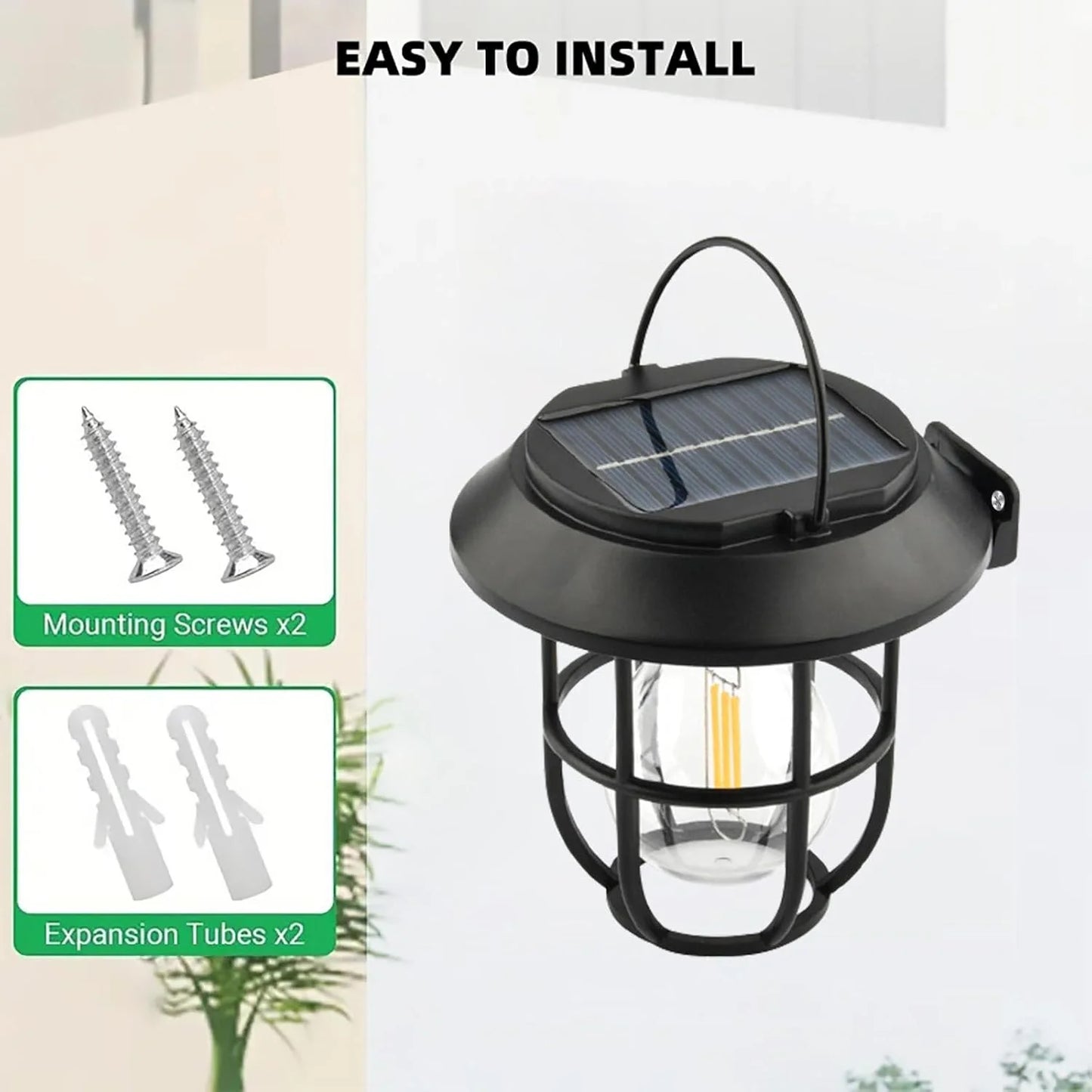 Best solar lantern wall light - fixtures | 2025 | fast shipping