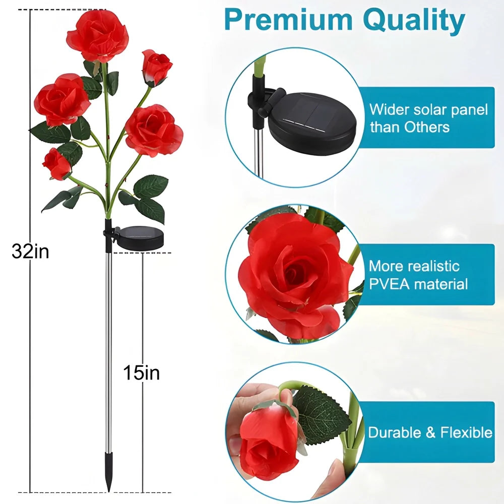 Best solar-powered rose garden lights - 2025 | fast shipping