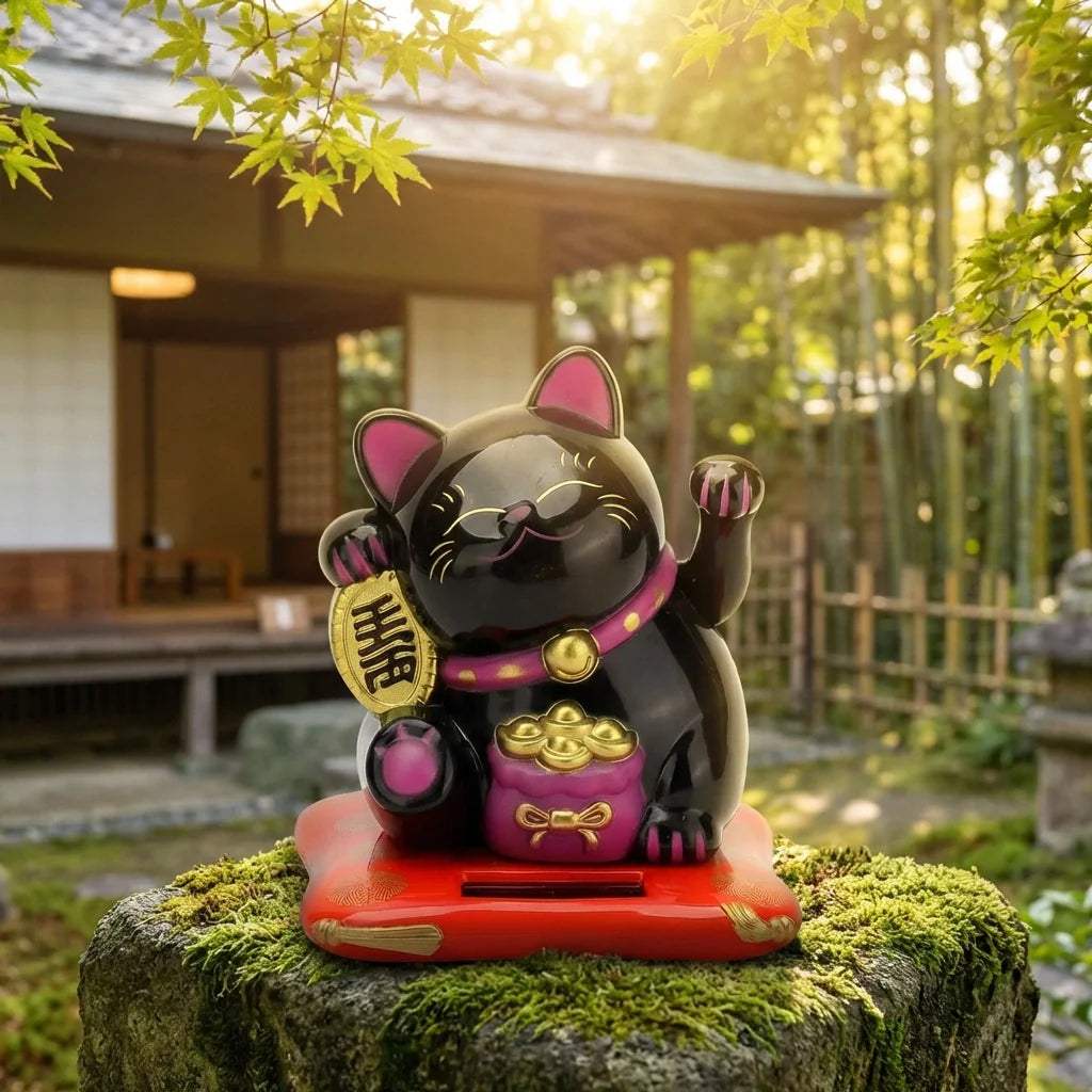 Best solar waving lucky cat - figurines | 2026 | fast shipping