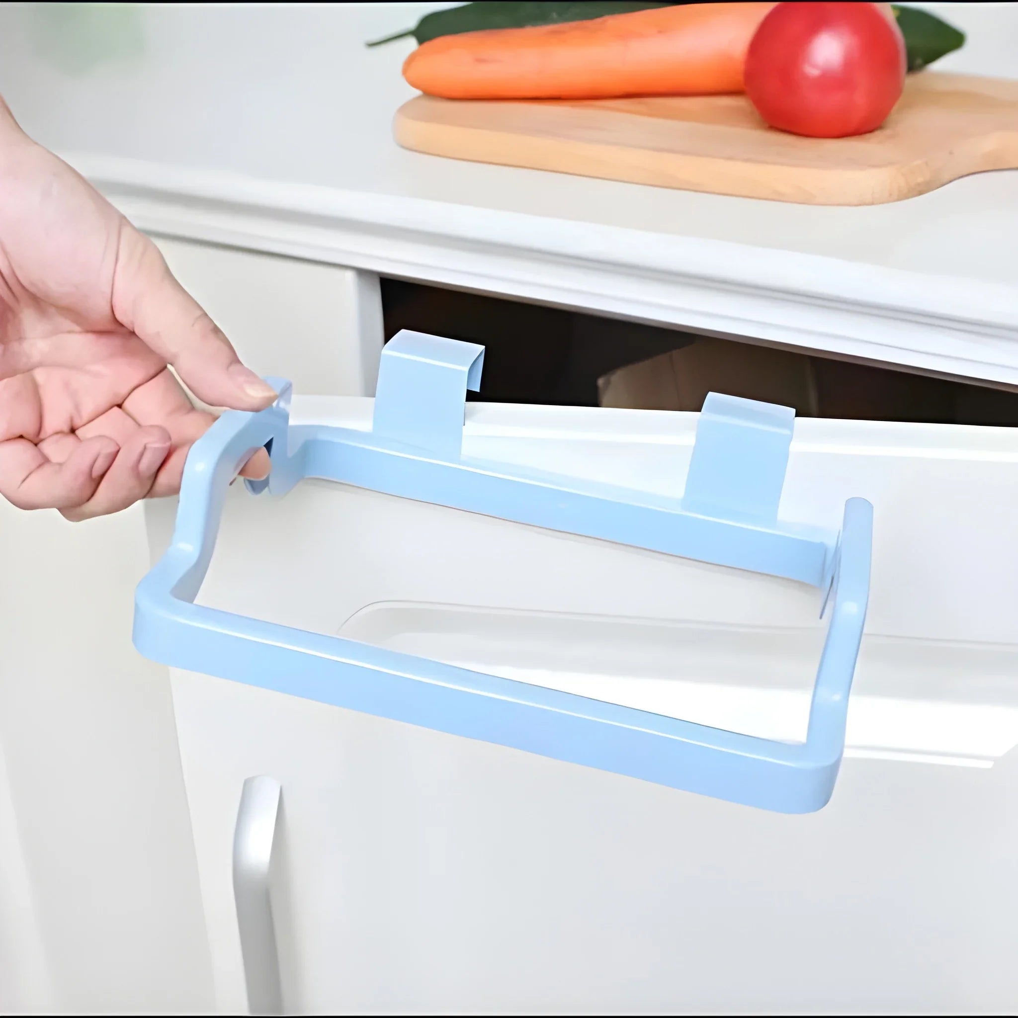 Space-Saving Bag Holder - Home Improvement