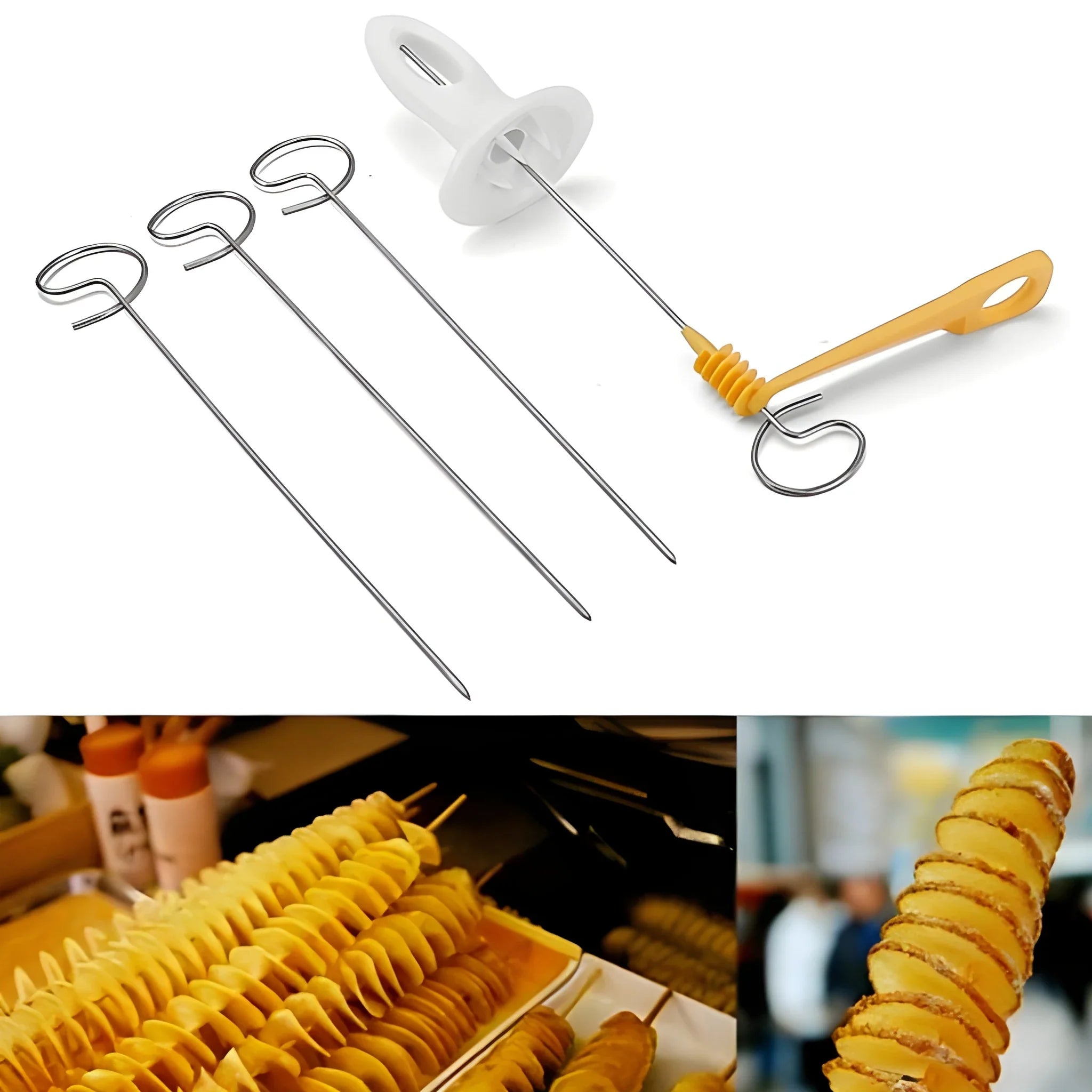 Best spiral potato tornado cutter - kitchen slicers | 2025 | fast shipping