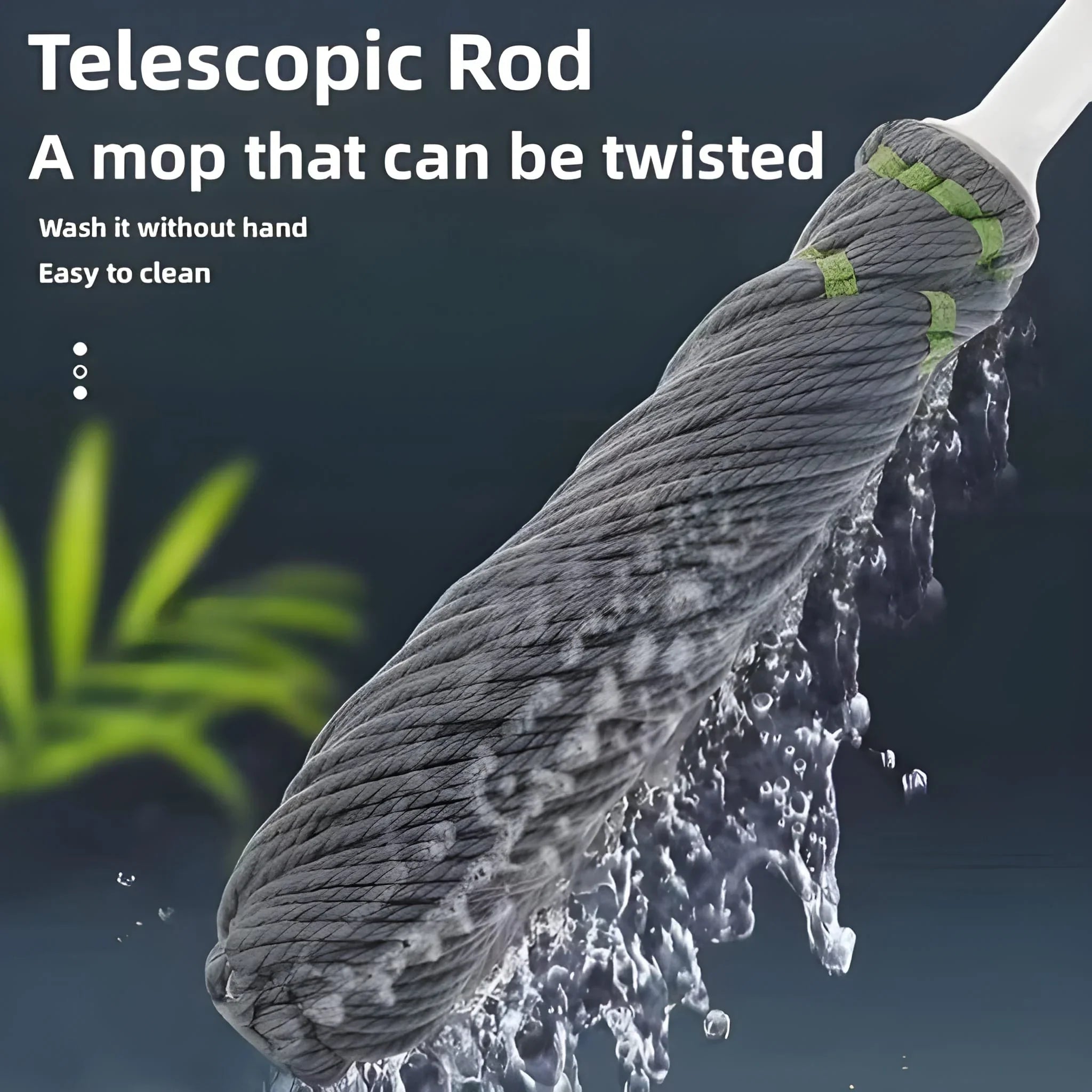 Best squeeze twist mop self wringing stainless steel handle - home & garden | 2025 | fast shipping