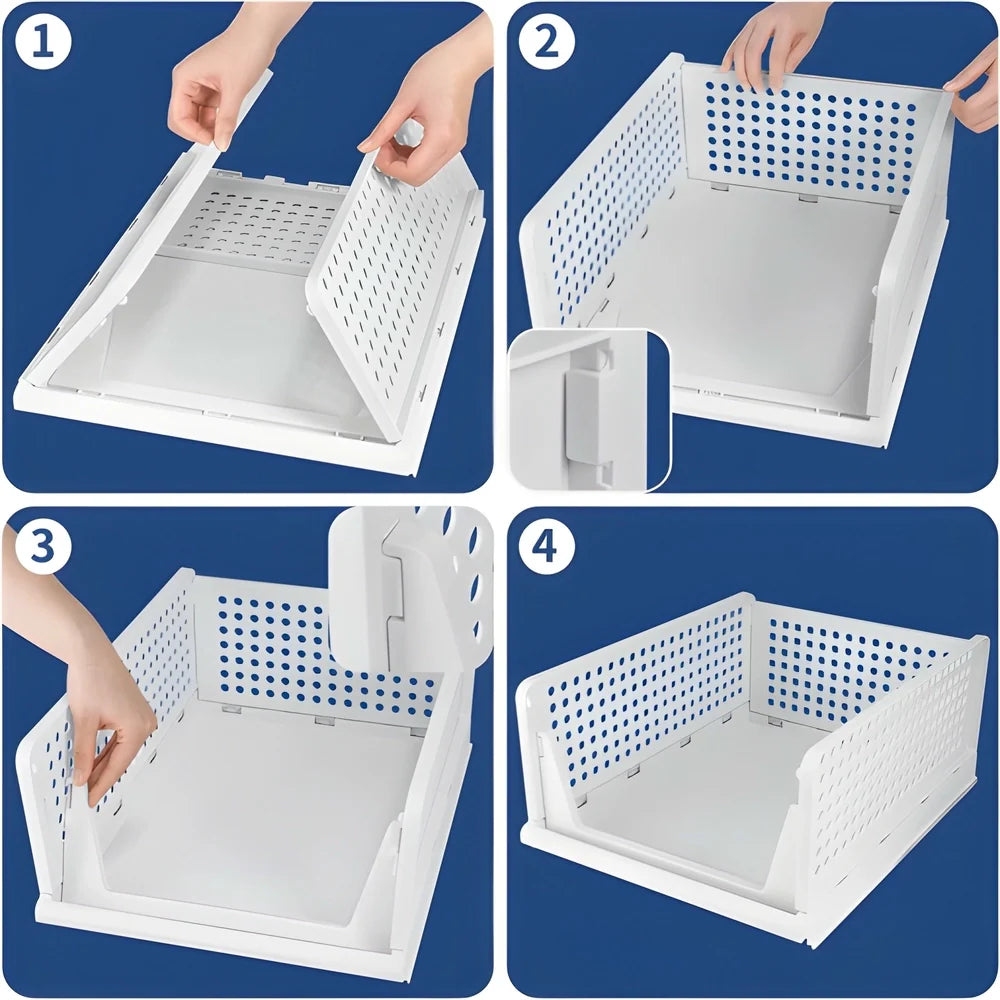 Best stackable foldable closet drawers - 2025 | fast shipping