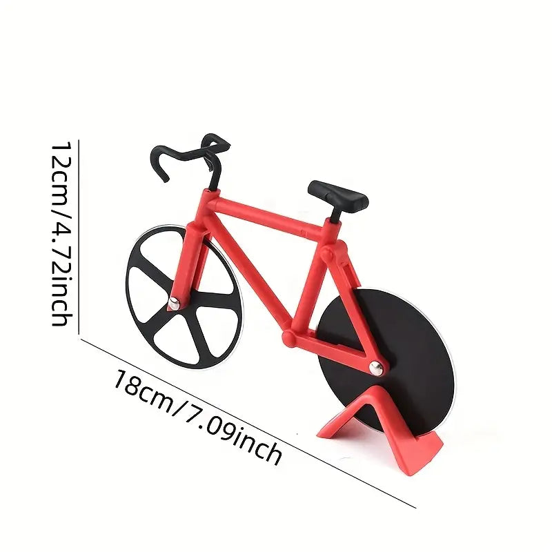 Stainless Steel Bicycle Shape Pizza Cutter - Home & Kitchen