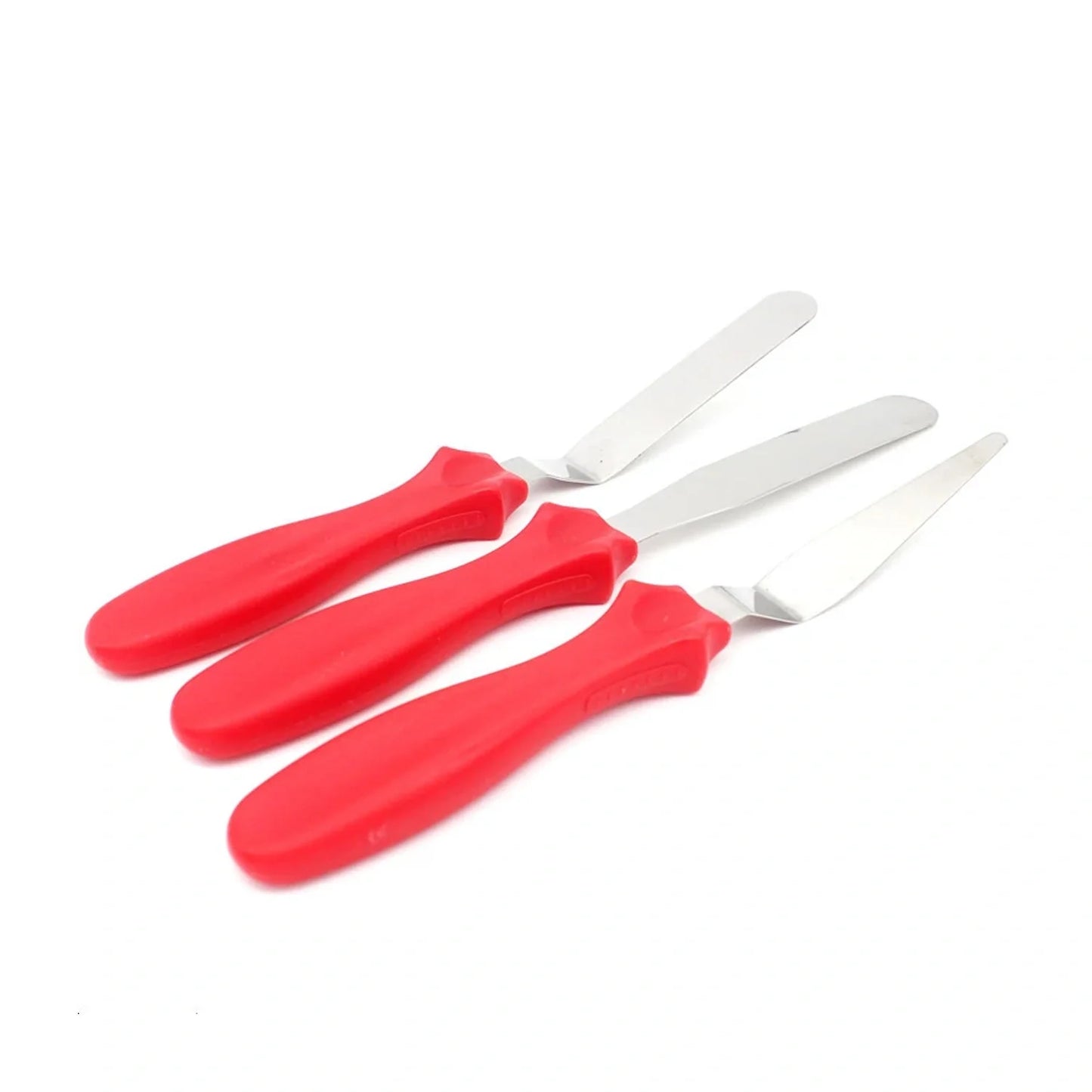 Stainless Steel Cake Spatula Set – 3 Pc - Kitchen Tool