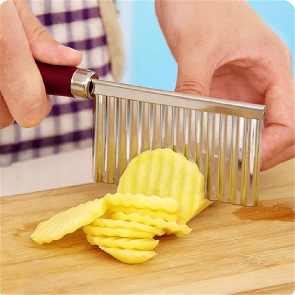 Best stainless steel crinkle cutter - kitchen slicers | 2025 | fast shipping