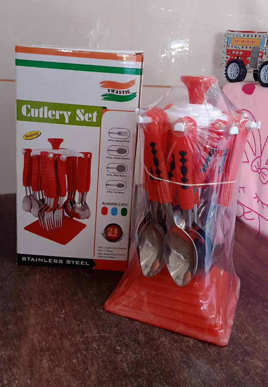 Best stainless steel cutlery set – 24 pcs - flatware sets | 2025 | fast shipping