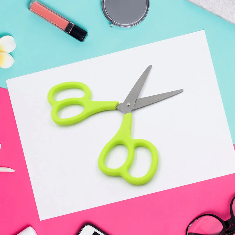 Stainless Steel Double Grip Scissors (1 Pc) - Home Improvement