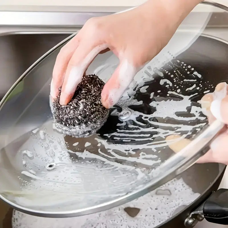 Stainless Steel Kitchen Scrubber (1 Pc) - Tool
