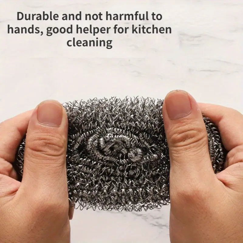Stainless Steel Kitchen Scrubber (1 Pc) - Tool