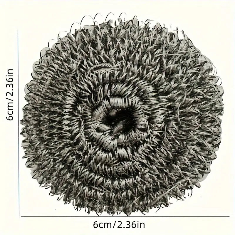 Stainless Steel Kitchen Scrubber (1 Pc) - Tool