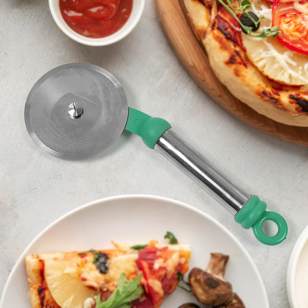 Stainless Steel Pizza Cutter Wheel - Home & Kitchen