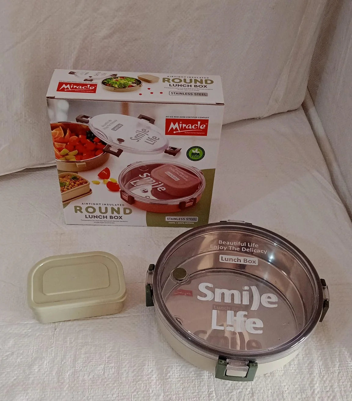 Best stainless steel round lunch box - containers | 2025 | fast shipping